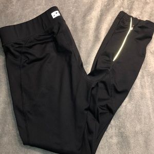 FILA running pants with zip ups by ankle